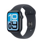 Apple Watch SE 3 GPS 44mm Midnight Aluminium Case with Midnight Sport Band - S/M
